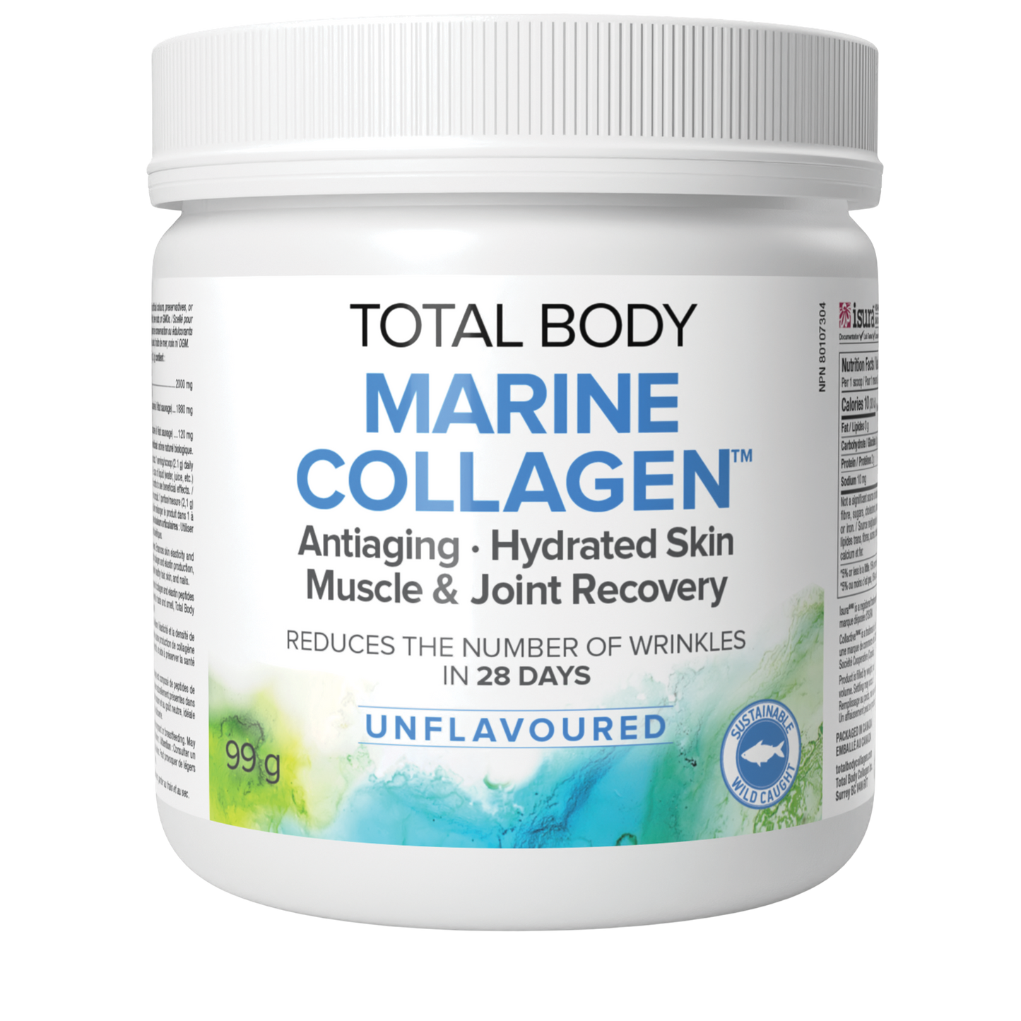 Natural Factors Total Body Marine Collagen Unflavoured 135g