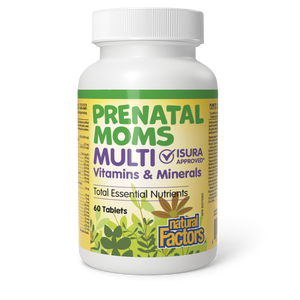 Natural Factors Big Friends Healthy Mom Prenatal Multi 60 Tablets