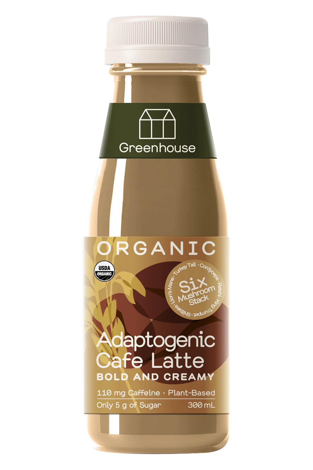 Greenhouse Adaptogenic Cafe Latte 300ml