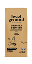 Load image into Gallery viewer, Level Ground Colombian Dark Roast Coffee Ground 908g
