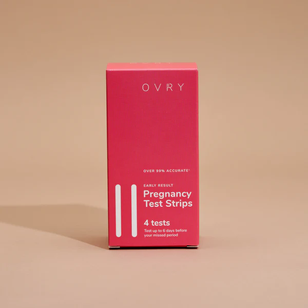 Ovry Early Result Pregnancy Test Strips 4pk