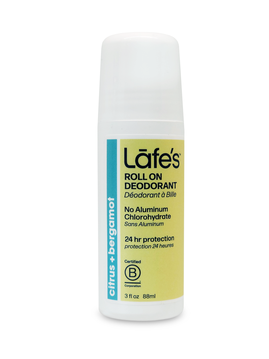 Lafe's Citrus Bergamot Roll-On Deodorant 71g