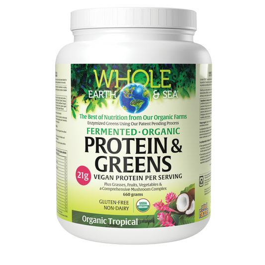 Whole Earth and Sea Protein and Greens Tropical 660g
