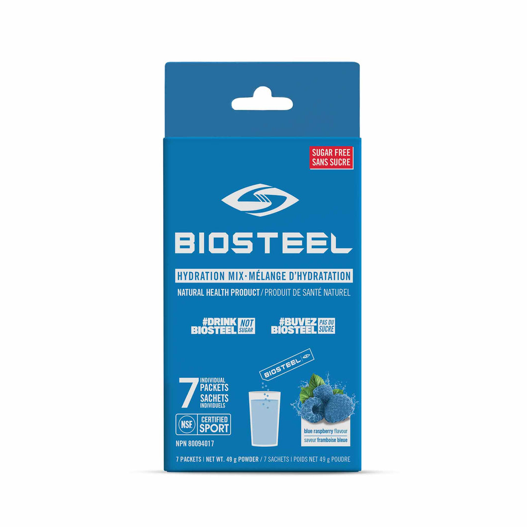 BioSteel Hydration Mix Blue Raspberry 7pk