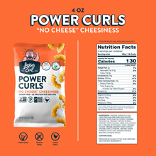 Load image into Gallery viewer, Lesser Evil Power Curls No Cheese Cheesiness 113g
