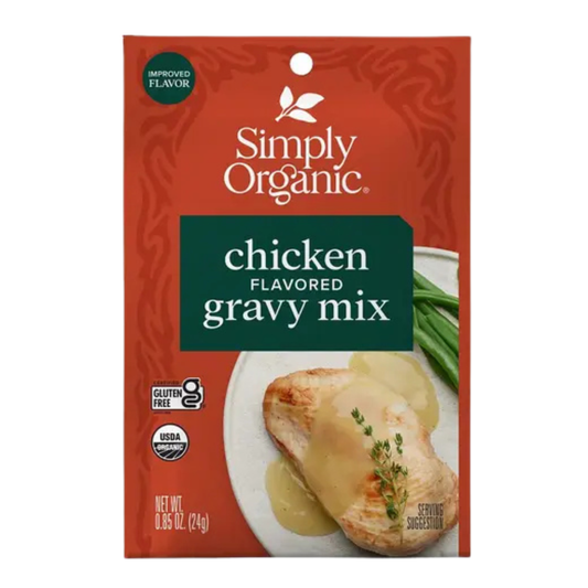 Simply Organic Roasted Chicken Gravy Seasoning 28g