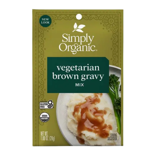 Simply Organic Vegetarian Brown Gravy Mix 28g