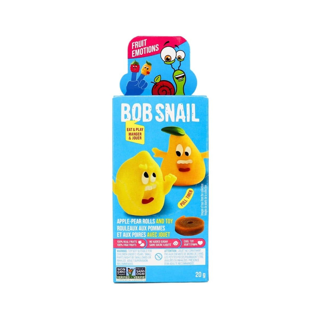 Bob Snail Apple Pear Rolls and Toy 20g