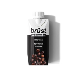 Brust Cold Brew Protein Coffee Dark Roast 330ml