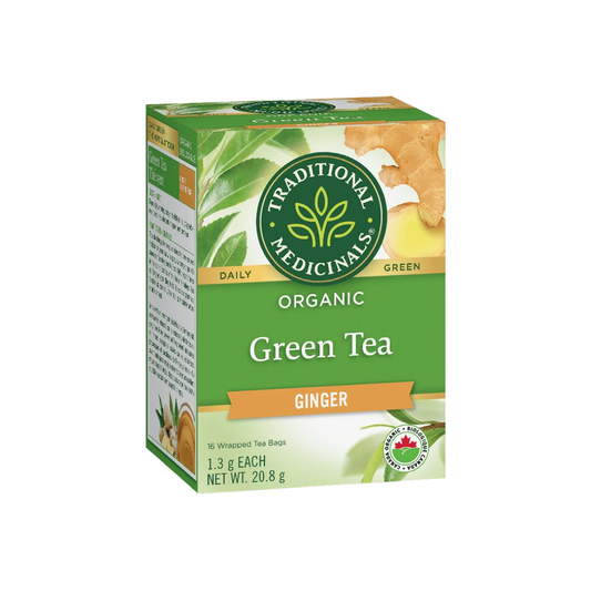 TM Org Organic Green Tea & Ginger 16tbgs