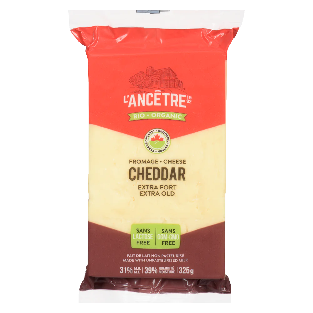 L'Ancetre Extra Old Cheddar Cheese 325g