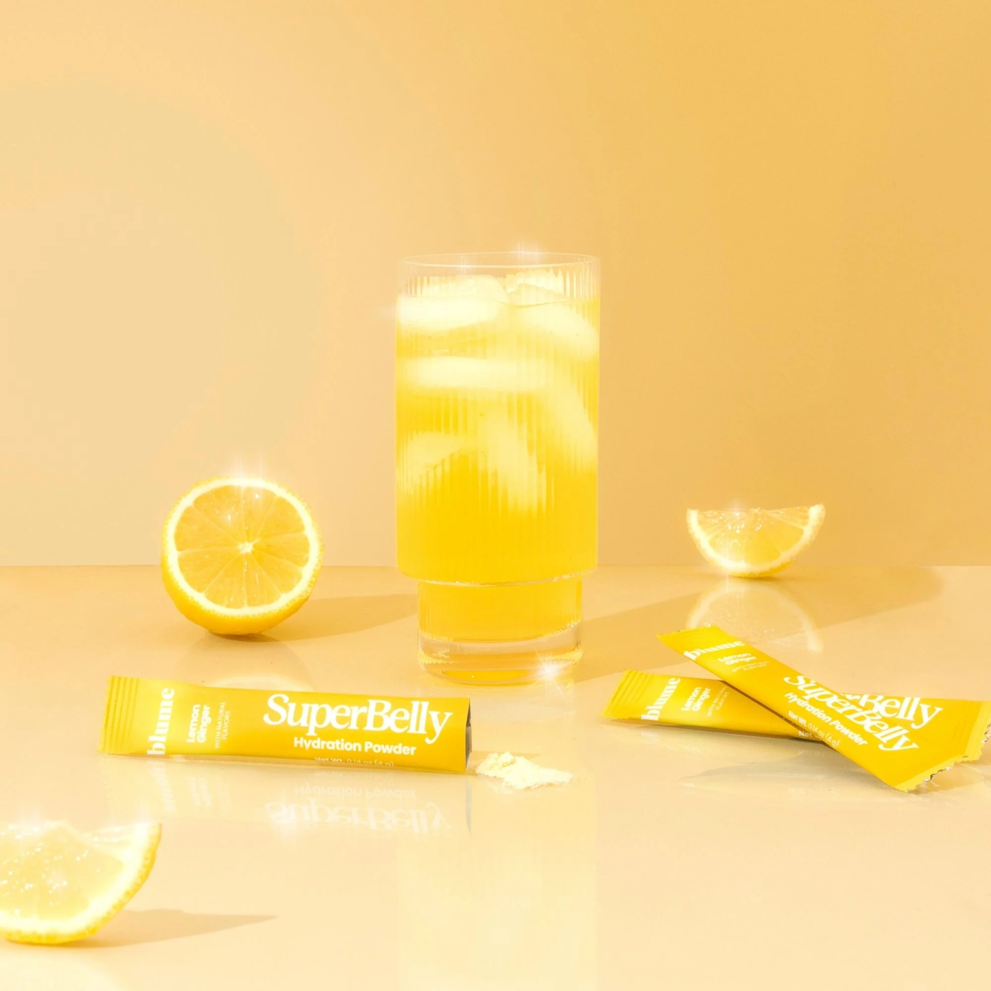 Blume SuperBelly Gut Hydration Lemon Ginger 60g 15 Pack