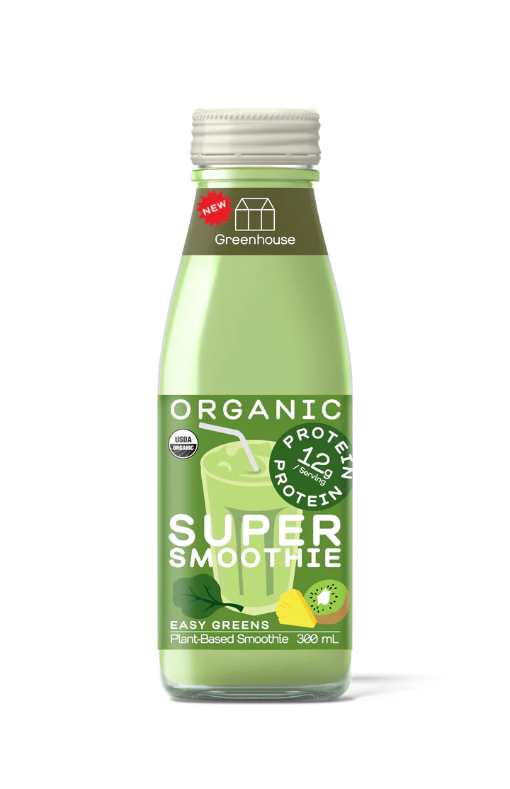 Greenhouse Organic Easy Greens Super Smoothie 300ml