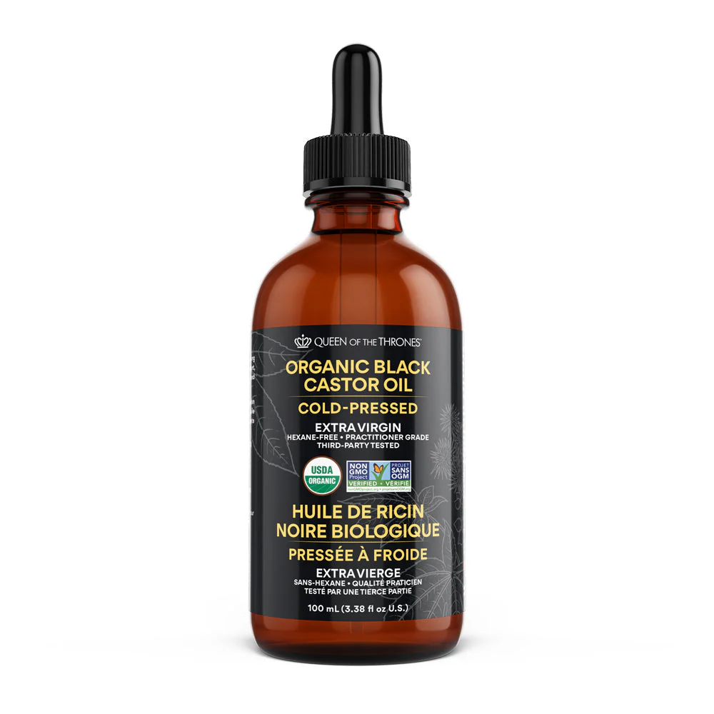 Queen Of The Thrones Organic Black Castor Oil 100ml