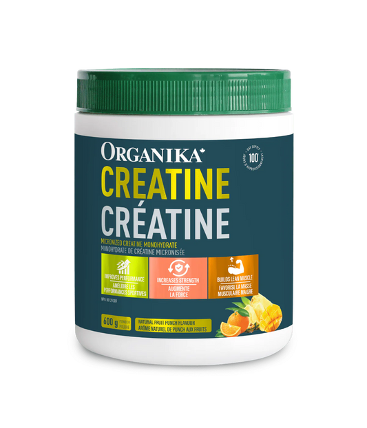 Organika Creatine Fruit Punch 600g