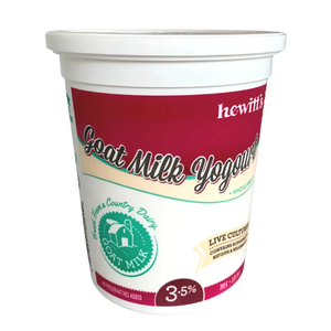 Hewitt's Plain Goat Yogurt 3.5% 500g
