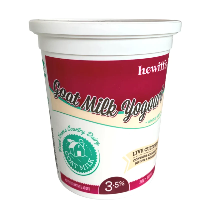 Hewitt's Plain Goat Yogurt 3.5% 500g