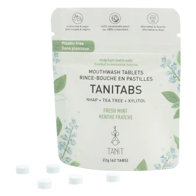 Tanit Toothpaste Tablets Fresh Mint 62tab