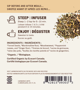 Harmonic Arts Calm Belly Tea 65g