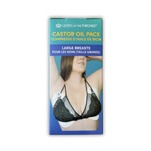 Load image into Gallery viewer, Queen of the Thrones Breast Castor Oil Packs Large
