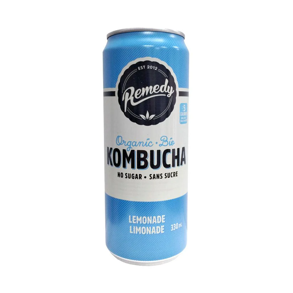 Remedy Organic Lemonade Kombucha 330ml
