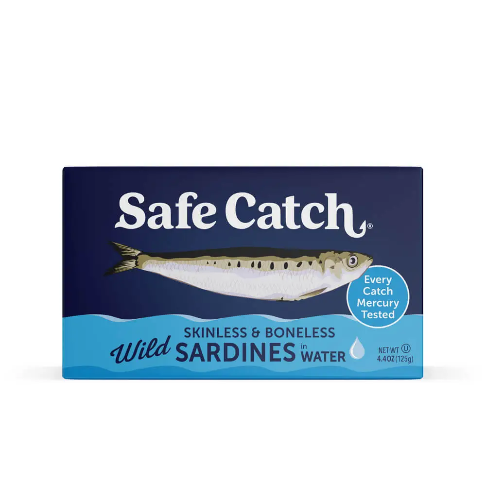 Safe Catch Wild Sardines Skinless Boneless 125g