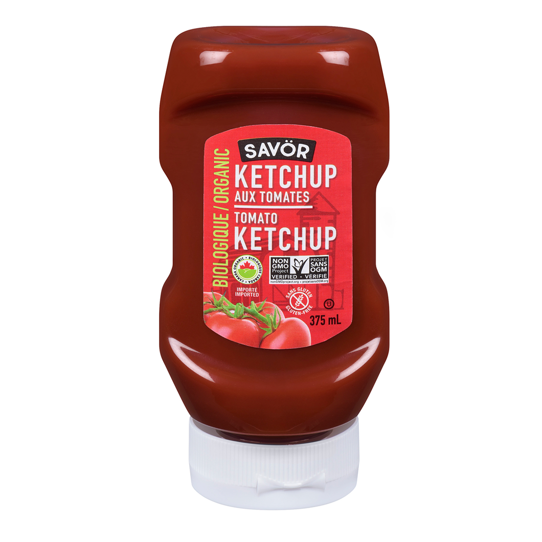 Savor Organic Tomato Ketchup 375ml