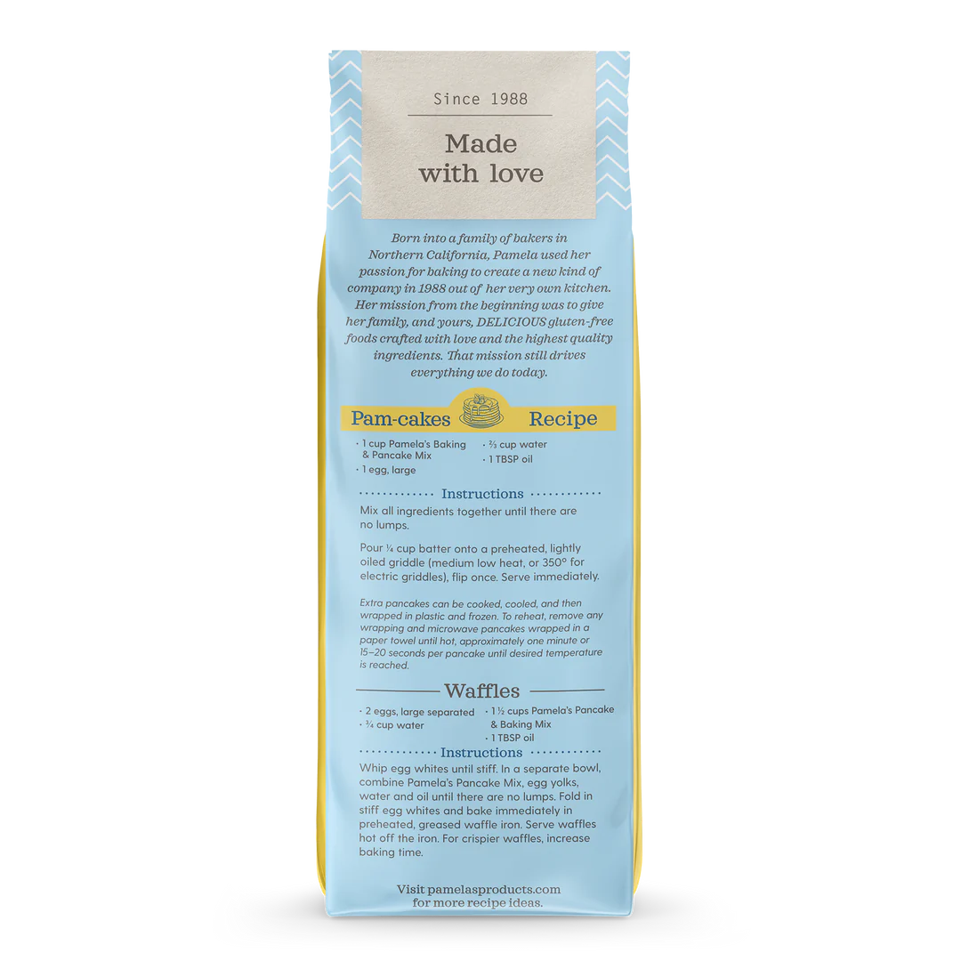 Pamela's Baking Pancake Mix 680g