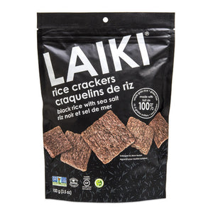 Laiki Black Rice Crackers 100g