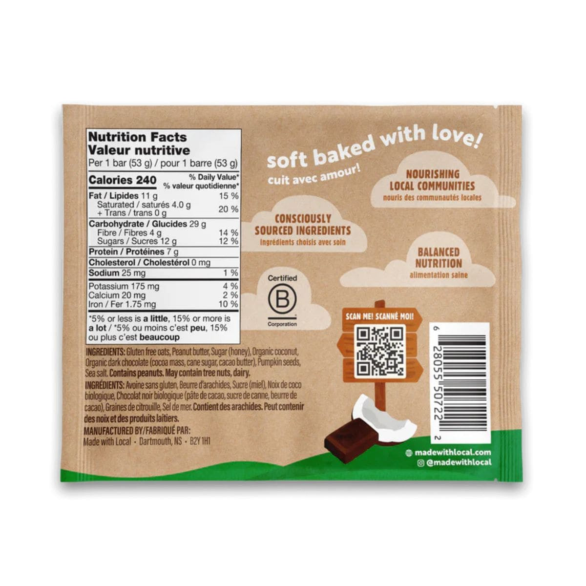Made with Local Coconut in the Dark 53g