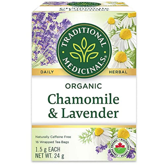 Traditional Medicinals Organic Chamomile With Lavender 16tbgs
