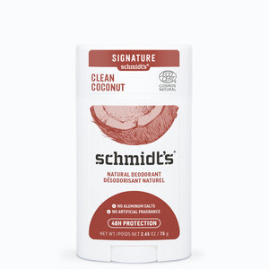 Schmidts Clean Coconut Deodorant 75g