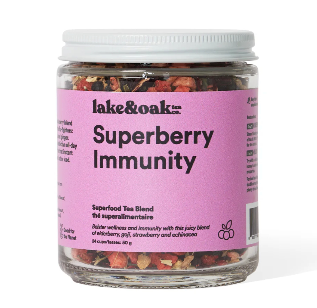 Lake & Oak Superberry Immunity 24 Servings