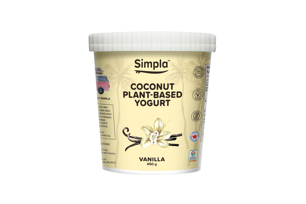 Simpla Vanilla Coconut Yogurt 450g