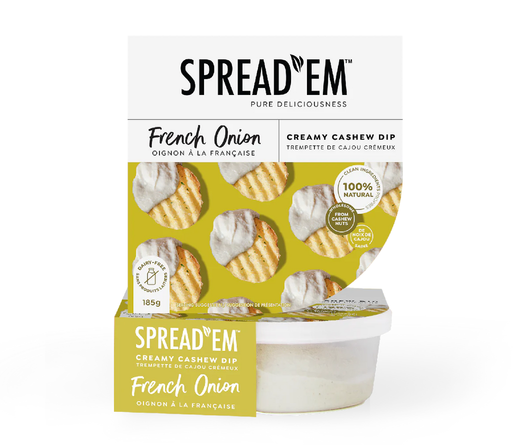 Spread Em French Onion Cashew Dip 185g