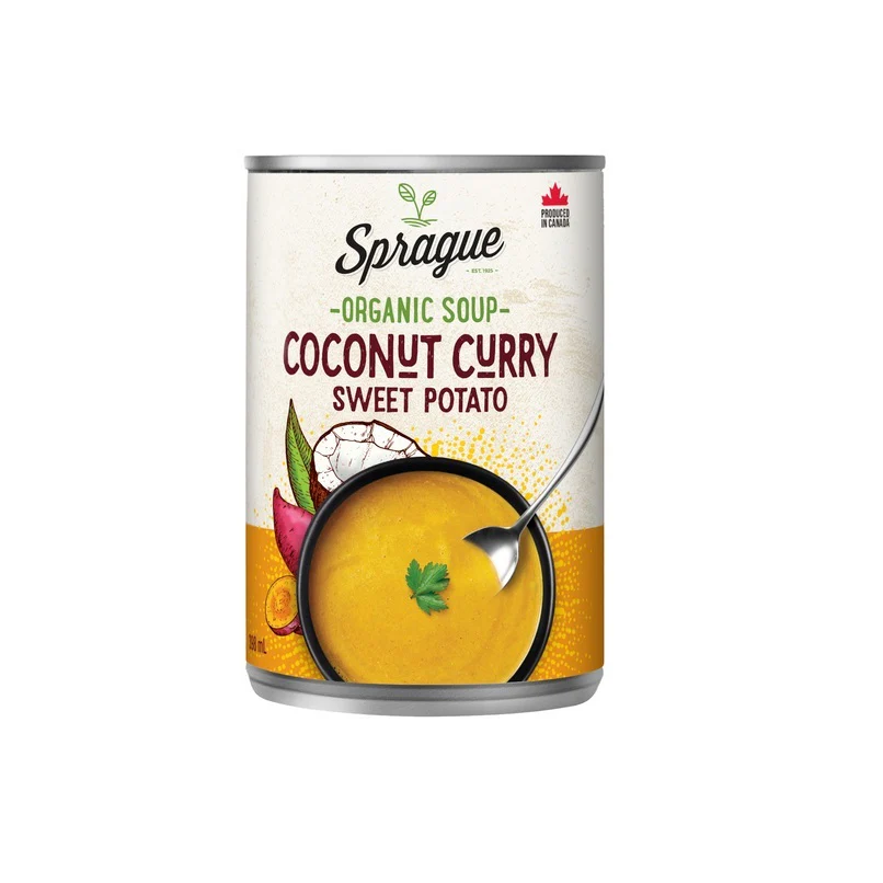 Sprague Organic Sweet Potato Coconut Curry Soup 398ml