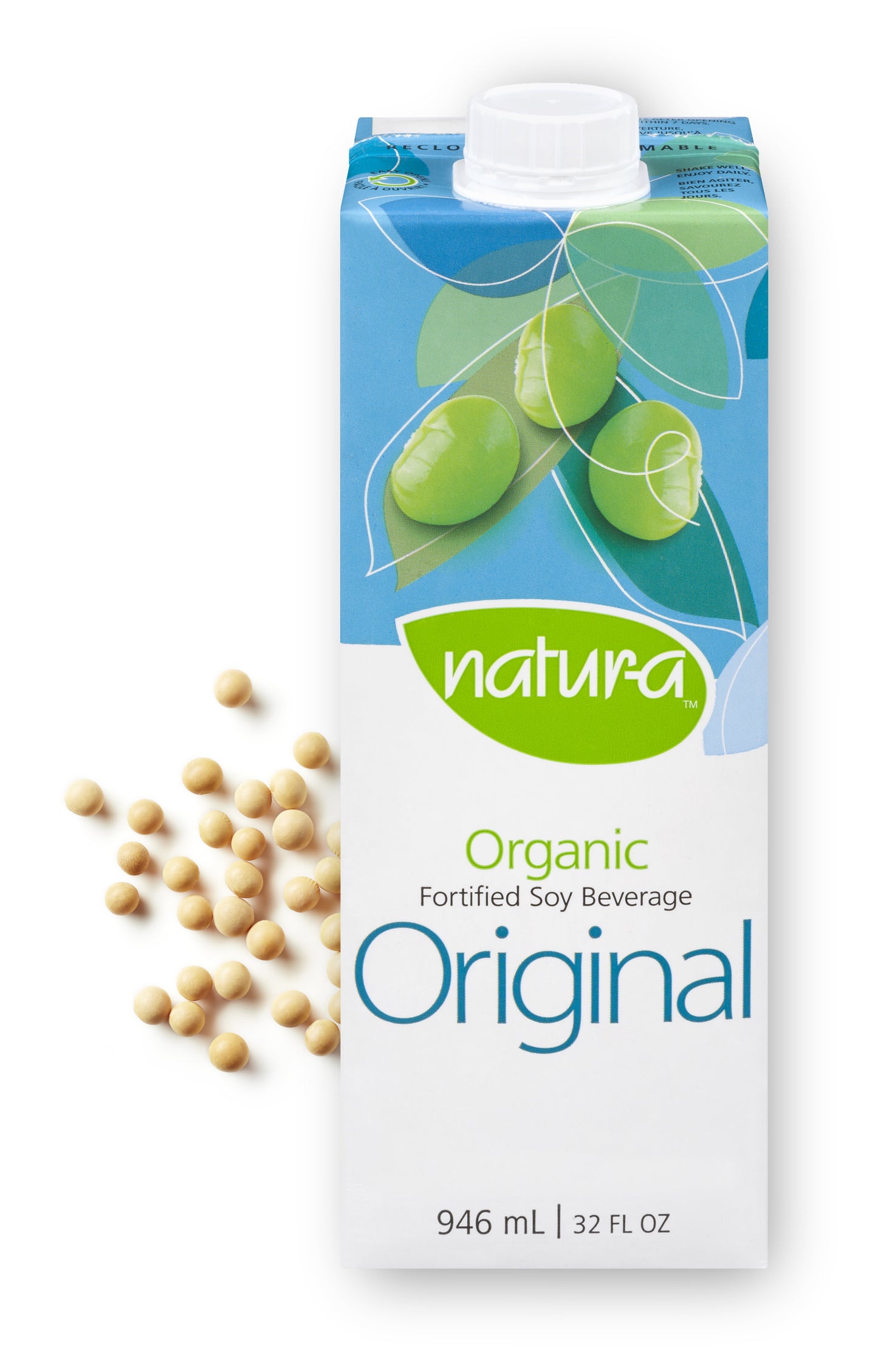 Natura Organic Unsweetened Soy Beverage 946ml