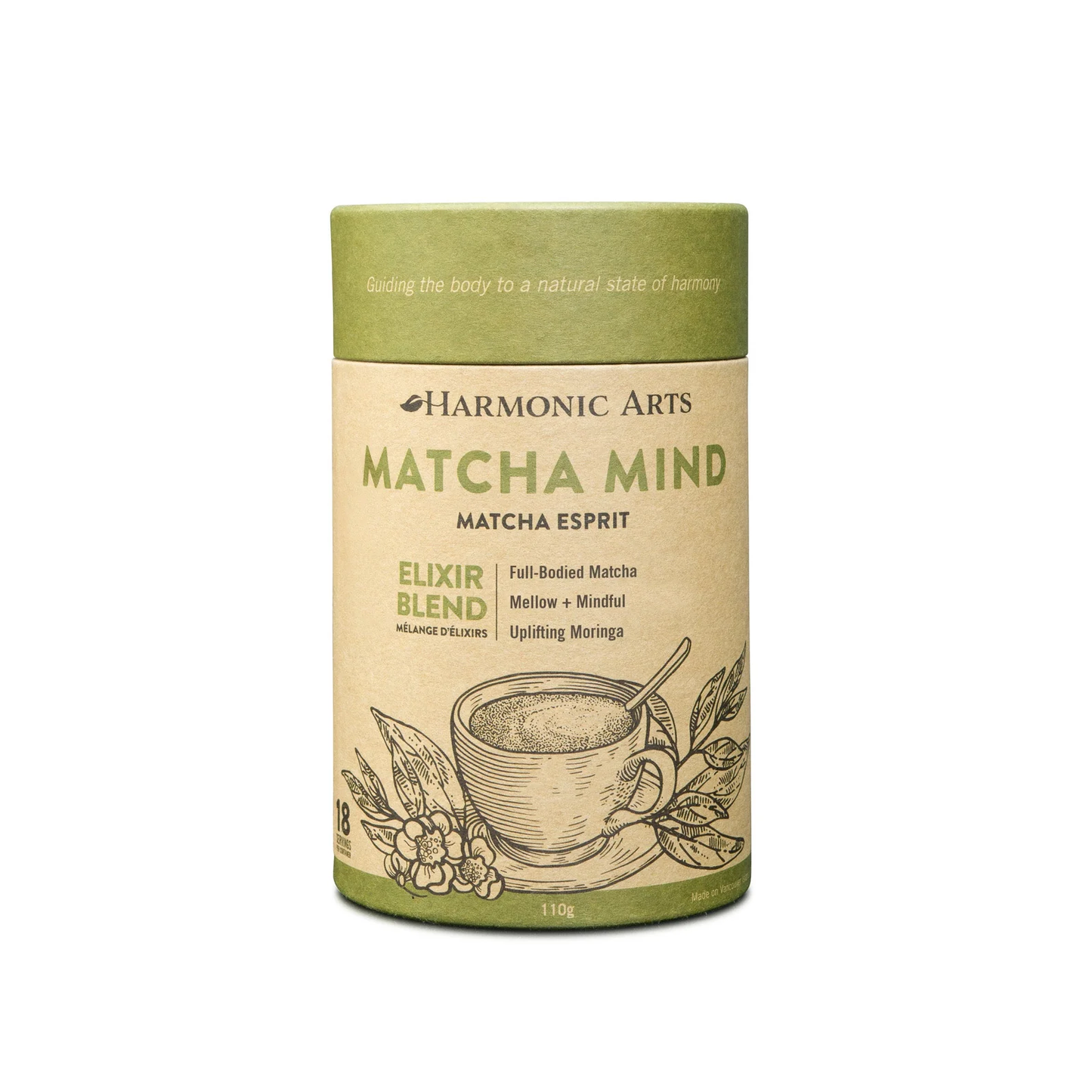 Harmonic Arts Matcha Mind Elixir 110g