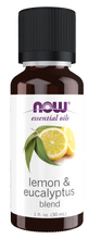 Load image into Gallery viewer, NOW Lemon And Eucalyptus Essential Oil 30mL
