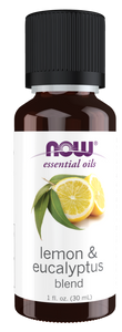 NOW Lemon And Eucalyptus Essential Oil 30mL