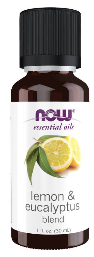 NOW Lemon And Eucalyptus Essential Oil 30mL