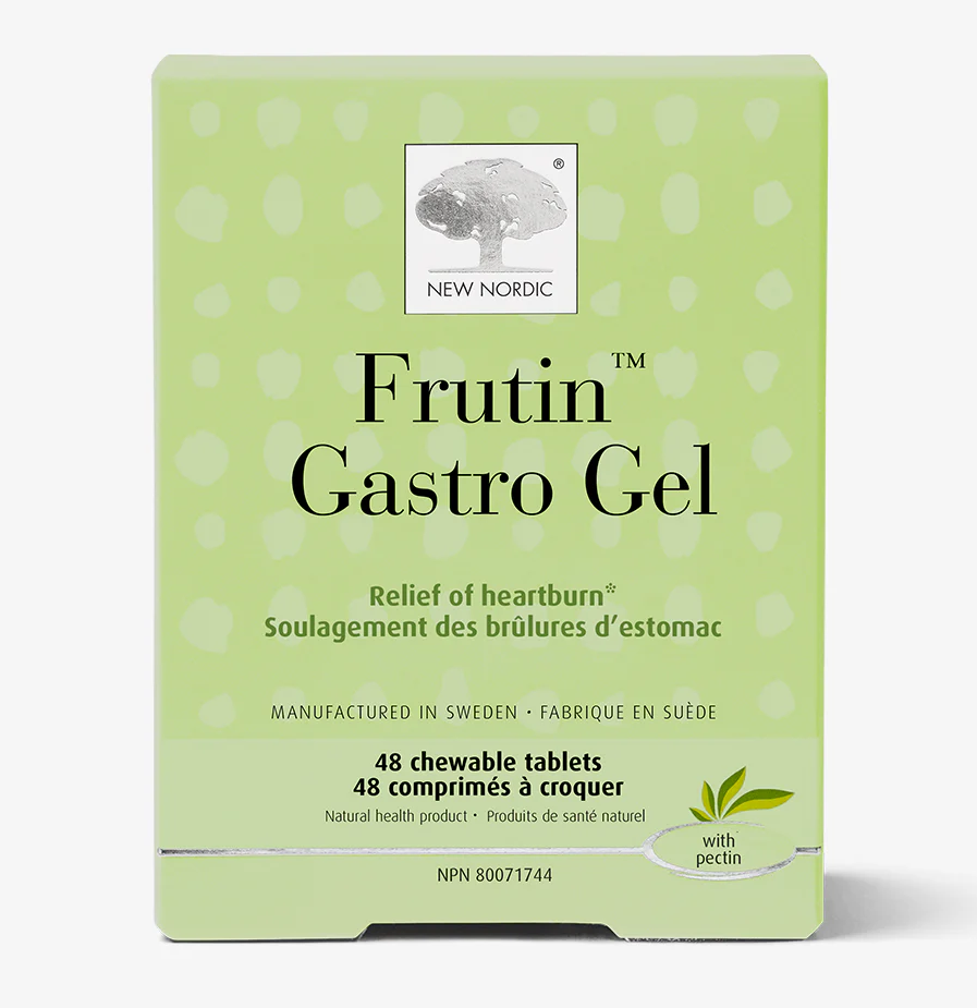 New Nordic Frutin Gastro Gel 48 Chewable Tablets