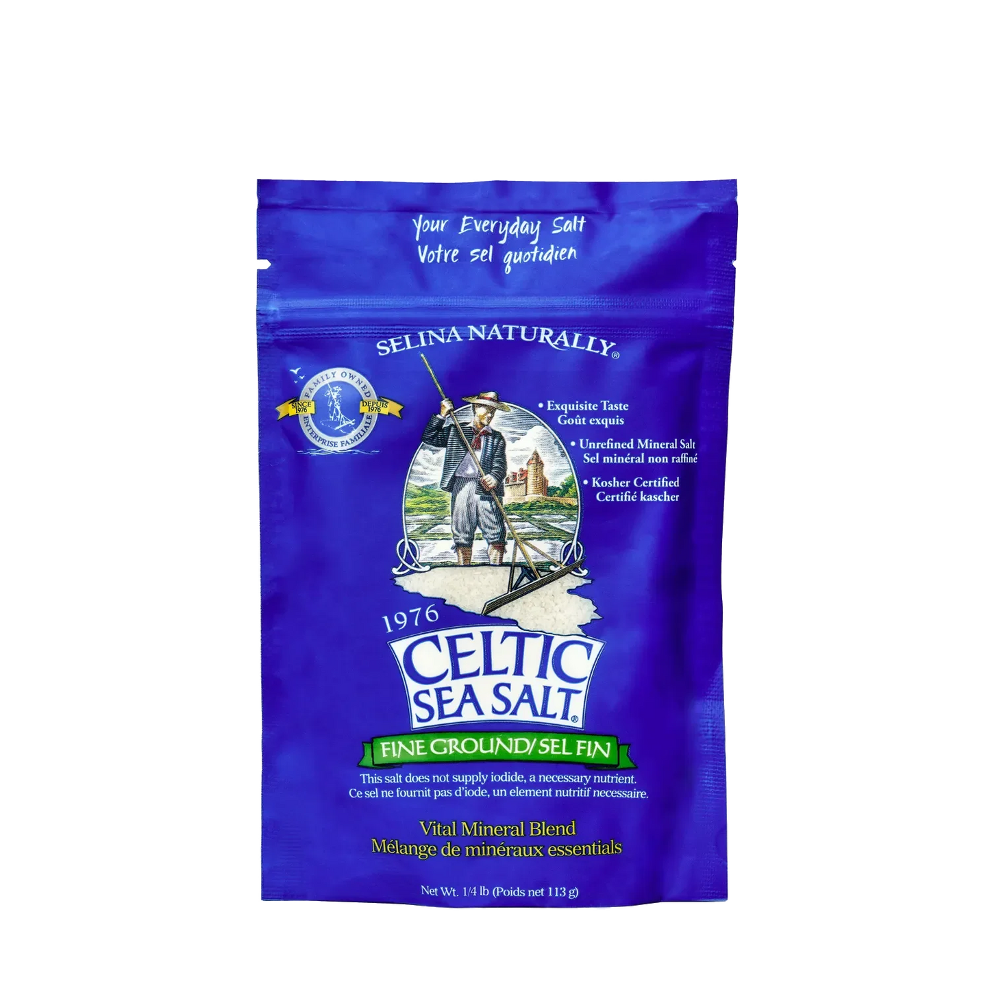 Celtic Sea Salt Fine Grind 113g