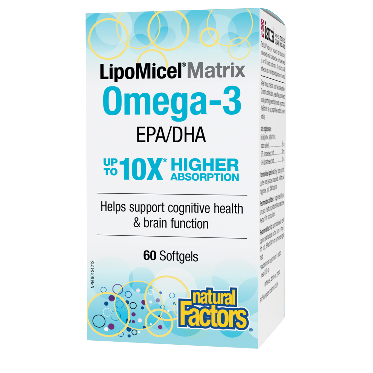 LipoMicel Matrix Omega-3 500mg 60 Softgels