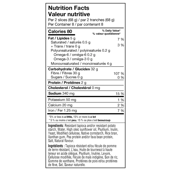 Carbonaut Low Carb Gluten Free White Bread 550g