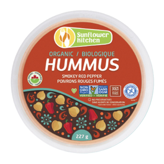 Sunflower Kitchen Organic Red Pepper Hummus 227g