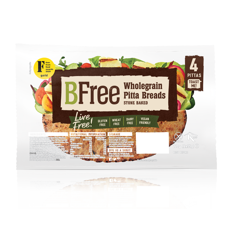 BFREE Wholegrain Pita 220g