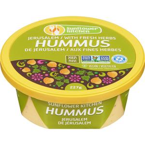 Sunflower Kitchen Jerusalem Hummus 227g