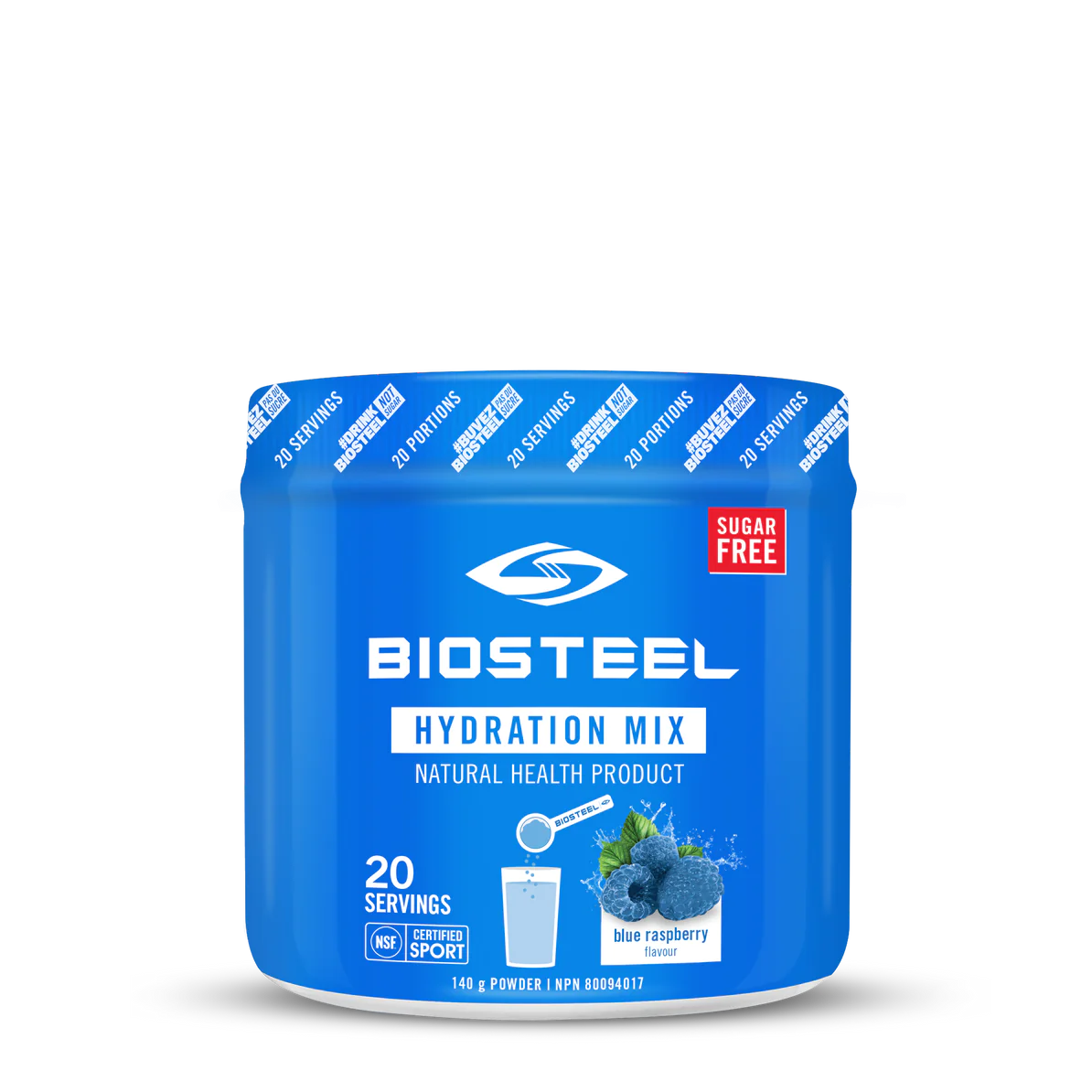 BioSteel Hydration Mix Blue Raspberry 140g