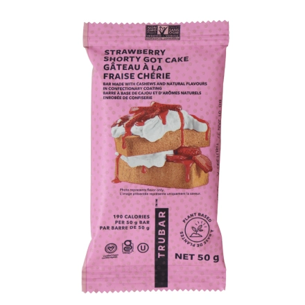 Trubar Strawberry Shorty Got Cake Bar 218g